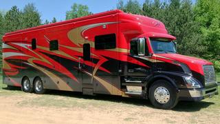 Entegra Cornerstone; Renegade IKON; Global Expedition Vehicles Pangea