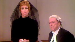 Martha Raye and Tim Conway