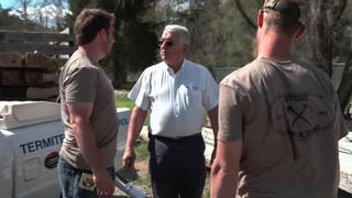 Wading With Alligators to Build a Two-Story Hunting Lodge in Florida Wading With Alligators to Build a Two-Story Hunting Lodge in Florida