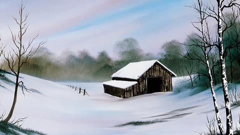 Winter Barn