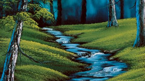 Evening Waterfall