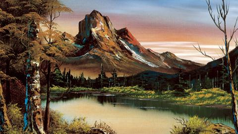 Mountain at Sunset