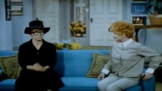 Lucy and Carol in Palm Springs