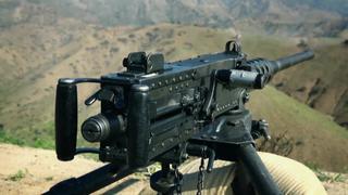 Camouflage Makeup, Machine Gun and Amphibious Military Camouflage Makeup, Machine Gun and Amphibious Military