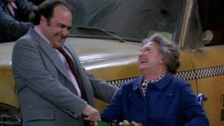 Louie Bumps Into an Old Lady