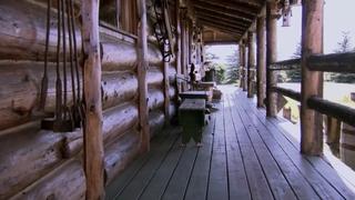 Log Home Main Floor