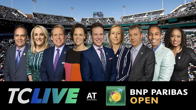 Tennis Channel Live at the BNP Paribas Open