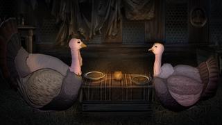 Turkeys. Turkeys.