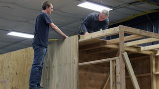 Tiny Tilting Tower Home