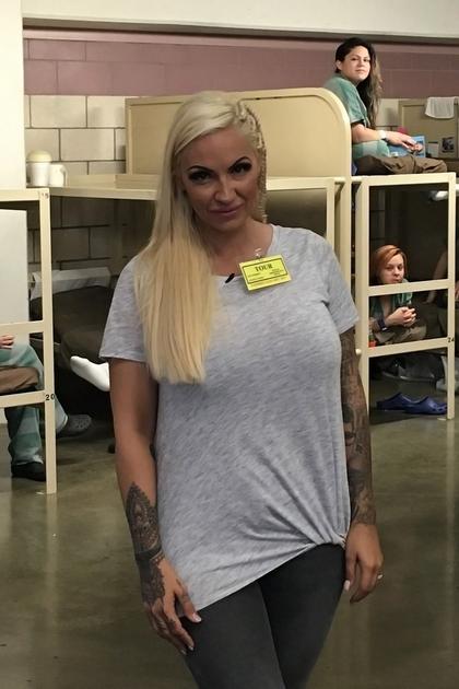 Jodie Marsh Gets Locked Up