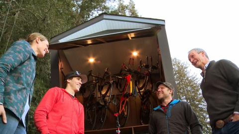 370 Sq. Ft. Triathlete's Tiny Abode