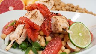 Garbanzo Beans & Grapefruit
