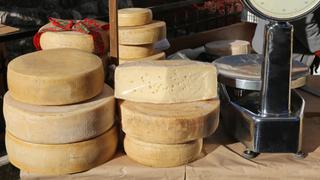 Wensleydale Cheese; Paintbrushes; Eucalyptus Oil; Plastic Wrap