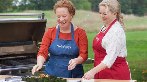 Bourbon and Broccoli Hit the Grill