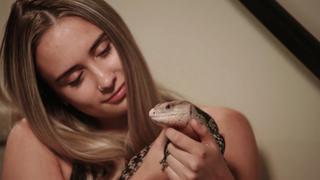 Sammi the Blue-Tongued Skink