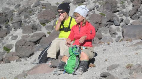 Conquering Mount St. Helens