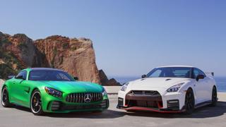 2018 Mercedes-AMG GT R vs. 2017 Nissan GT-R Nismo