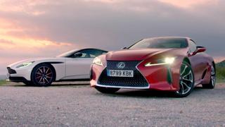 2018 Aston Martin DB11 V8 vs. 2018 Lexus LC 500