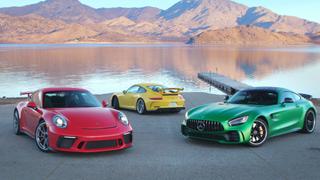 2018 Mercedes-AMG GT R vs. 2018 Porsche 911 GT3 2018 Mercedes-AMG GT R vs. 2018 Porsche 911 GT3