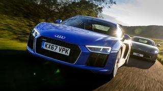 2018 Aston Martin Vantage vs. 2018 Audi R8 RWS 2018 Aston Martin Vantage vs. 2018 Audi R8 RWS