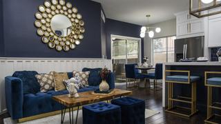 Bold Blue Condo