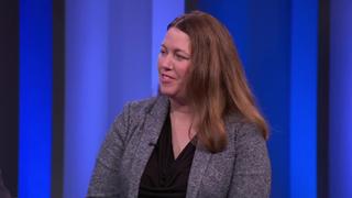 Nico Santos and Caroline Rhea vs. Melissa Peterman and Marcia Cross