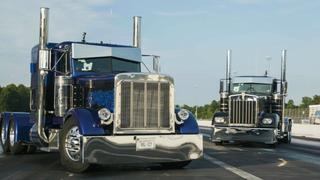 Hot Rod Big-Rig Quarter Mile Drag Race!