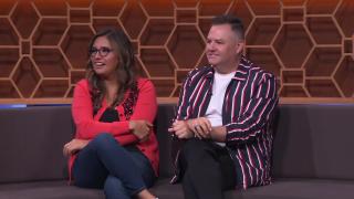 Josh Wolf and Melissa Peterman vs. Cristela Alonzo and Ross Mathews