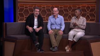 Joey Fatone and Sasheer Zamata vs. Marissa Jaret Winokur and Lance Bass Joey Fatone and Sasheer Zamata vs. Marissa Jaret Winokur and Lance Bass