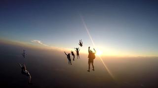 Skateboarding, Skiing & Skydiving