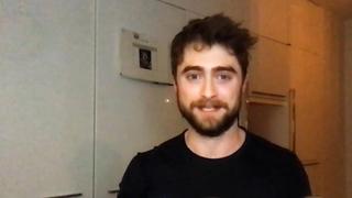 Daniel Radcliffe Catches a Head Rush While Eating Spicy Wings