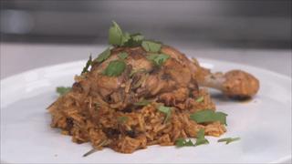 One Pot Spanish Chicken and Rice