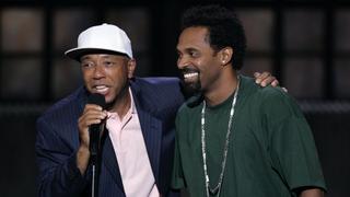 Greer Barnes; Mike Epps Greer Barnes; Mike Epps
