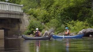 Paddling the Madawaska River