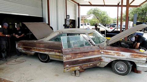 Space Coyote: '64 Galaxie Gets a Coyote Transplant