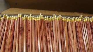 Pencil; Pan, Baseball Bat