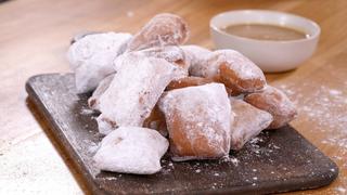 Beignets With Dipping Sauce Beignets With Dipping Sauce
