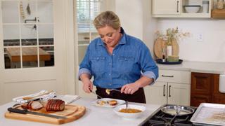 Pork, Peaches and Potatoes Pork, Peaches and Potatoes