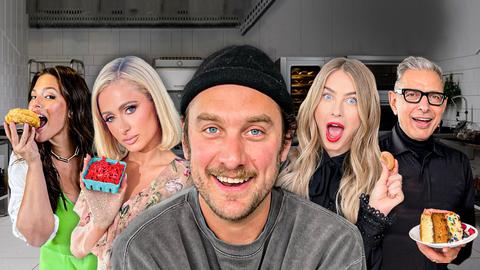 Nina Dobrev & Julianne Hough Taste Nuts With Brad
