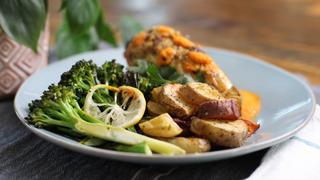 Roasted Peri Peri Chicken & Veggies Roasted Peri Peri Chicken & Veggies