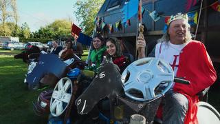 Mobility Scooter Jousting