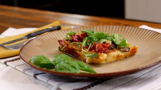 Prosciutto, Arugula & Cheese Pizza Prosciutto, Arugula & Cheese Pizza
