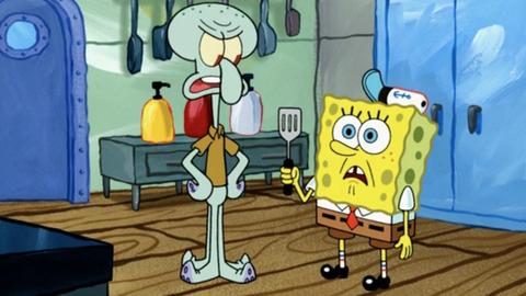 The Krusty Sponge; Sing a Song of Patrick