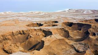 Holes of Dead Sea Destruction Holes of Dead Sea Destruction
