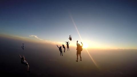 Skateboarding, Skiing & Skydiving