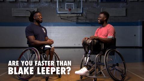 Are You Faster Than Blake Leeper?