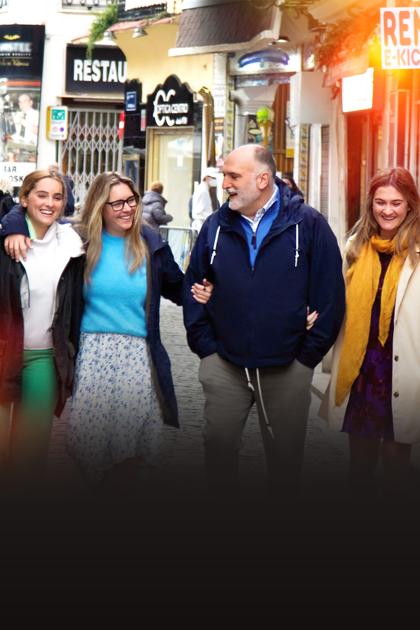 José Andrés & Family in Spain