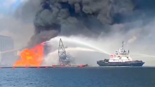 Texas Oil Port Inferno Texas Oil Port Inferno