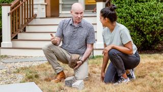 Shed Organization; Pea Stone Walkway Shed Organization; Pea Stone Walkway