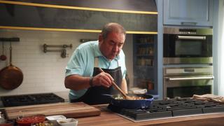 Aaron Sanchez Visits Emeril's Kitchen Aaron Sanchez Visits Emeril's Kitchen